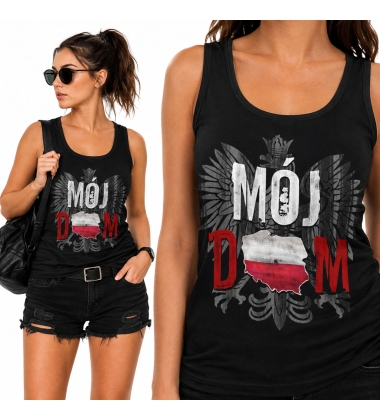 TANK TOP DAMSKI MÓJ DOM